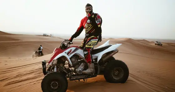 What are five incredible desert adventures in Dubai that you must try?