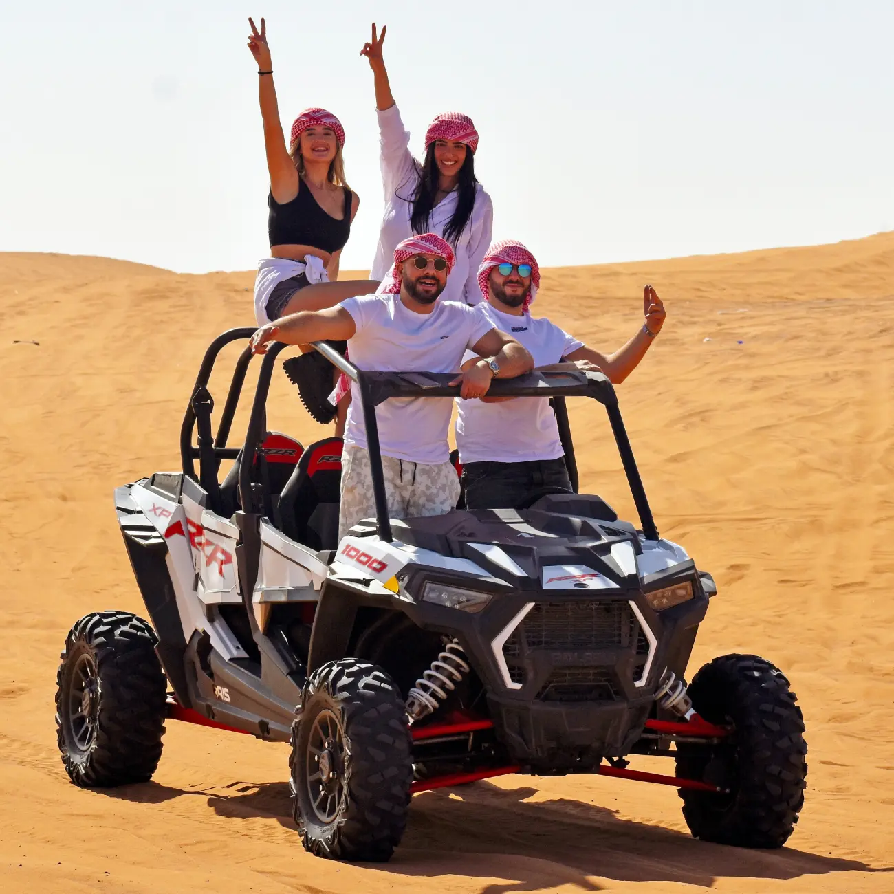 4 seater buggy Desert Adventures